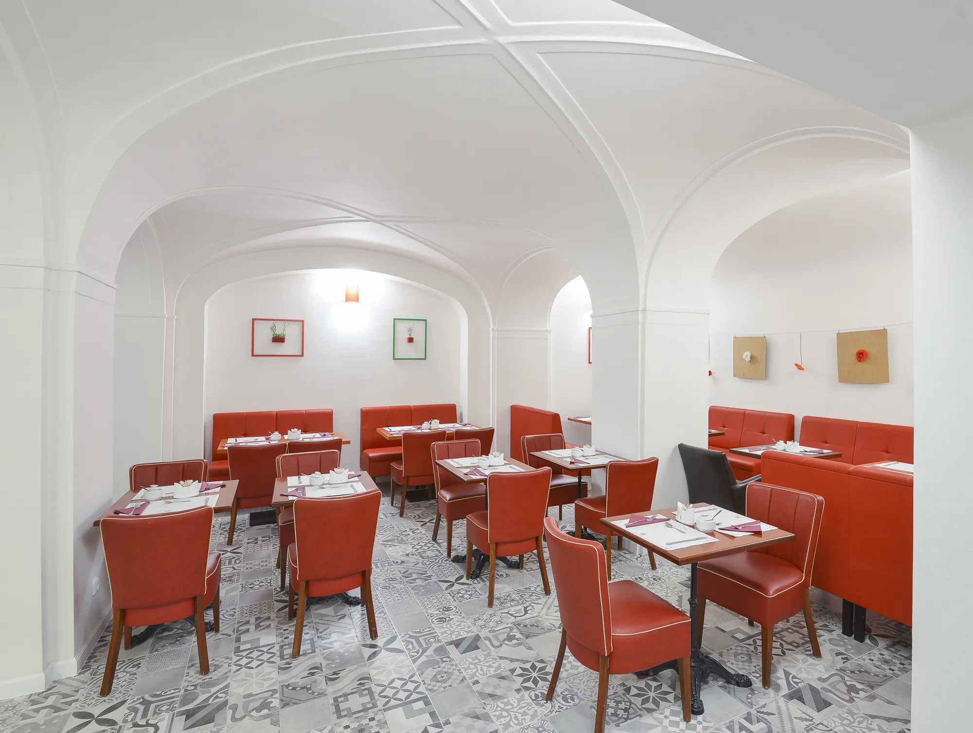 Snídaně v Hotel Garden Court